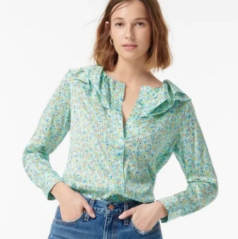 J. Crew Field Day top size medium BNWT